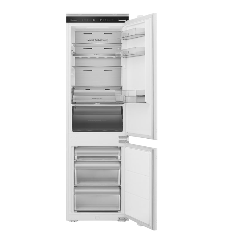 Hisense RB3B250SAWE1 koel-vriescombinatie Ingebouwd 252 l Wit EWO5014 - Afbeelding 2