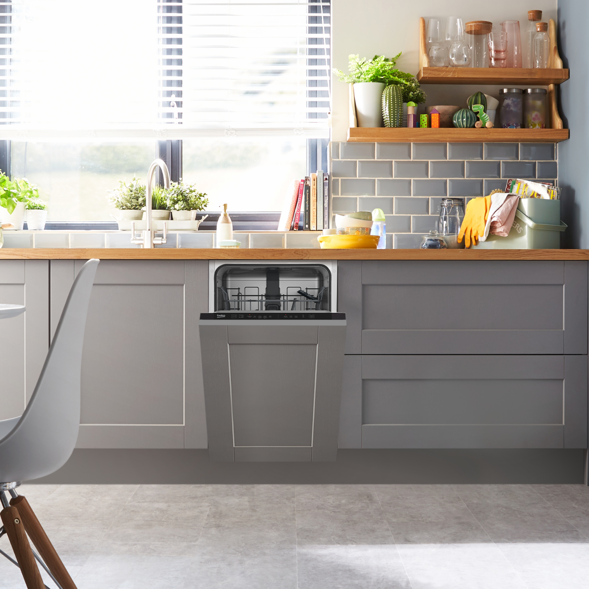 Beko DIS15020 vaatwasser Volledig ingebouwd 10 couverts EWO5106 - Afbeelding 6