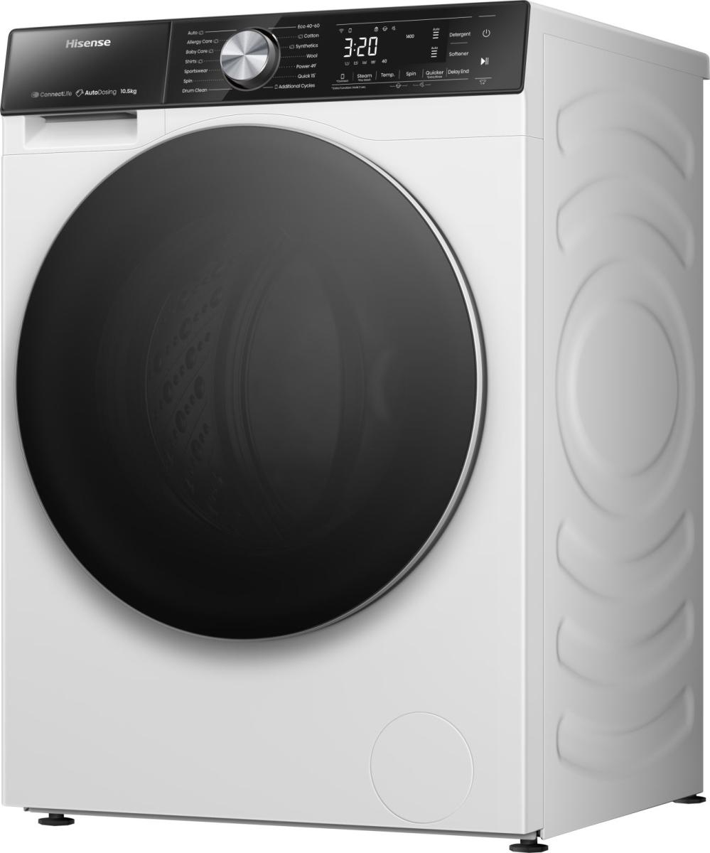 Hisense WF5S1045BW wasmachine Voorlader 10,5 kg 1400 RPM Wit - Afbeelding 6
