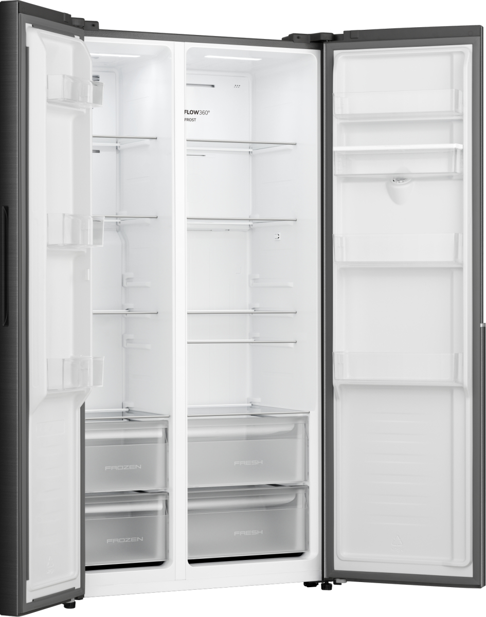 Gorenje SN954E2WDB amerikaanse koelkast Vrijstaand 541 l Zwart DHZ5232 - Afbeelding 2