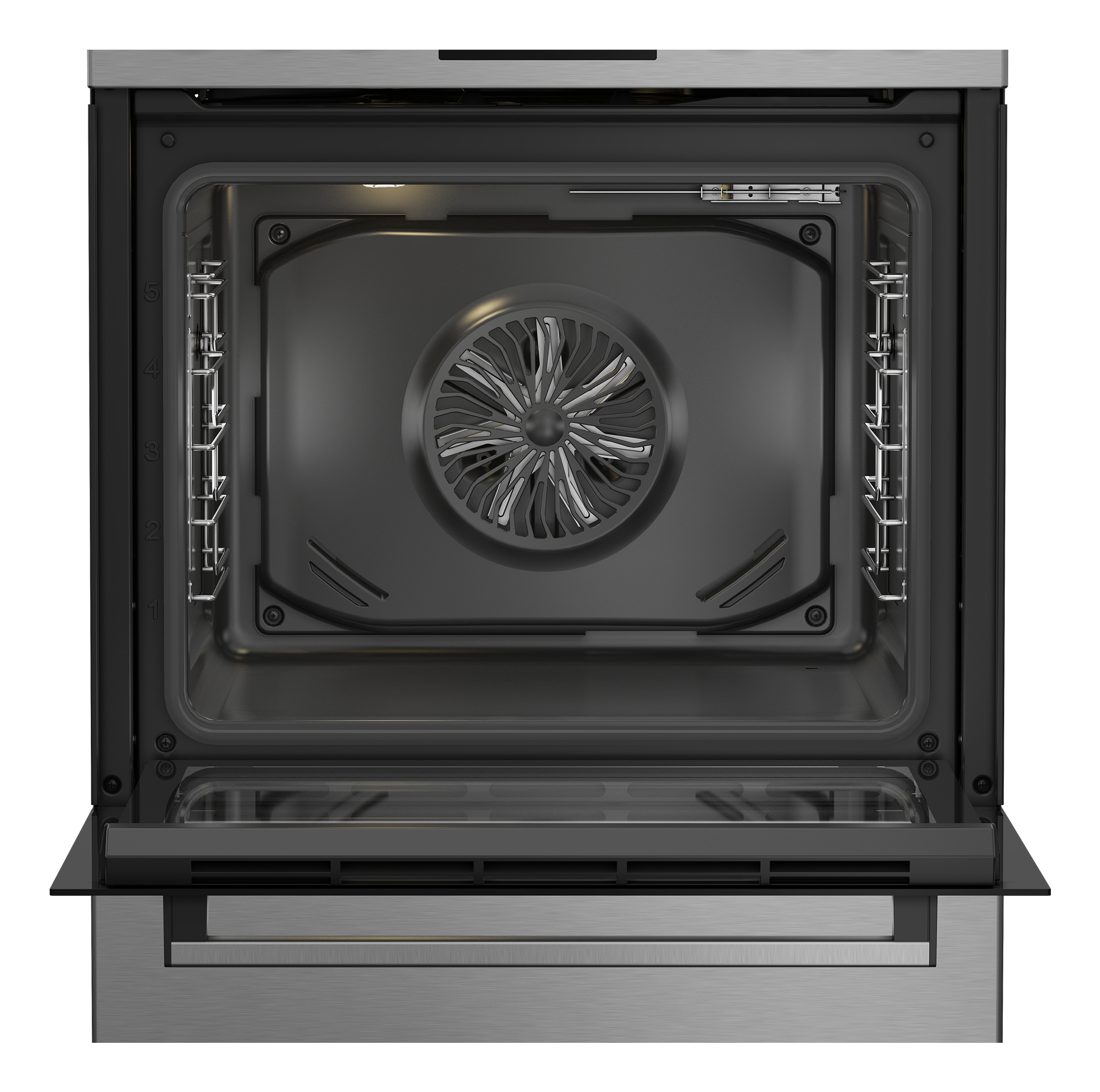 Beko FBE6133XS NL Vrijstaand fornuis Electrisch Gaskookplaat Zwart, Roestvrijstaal - Afbeelding 6
