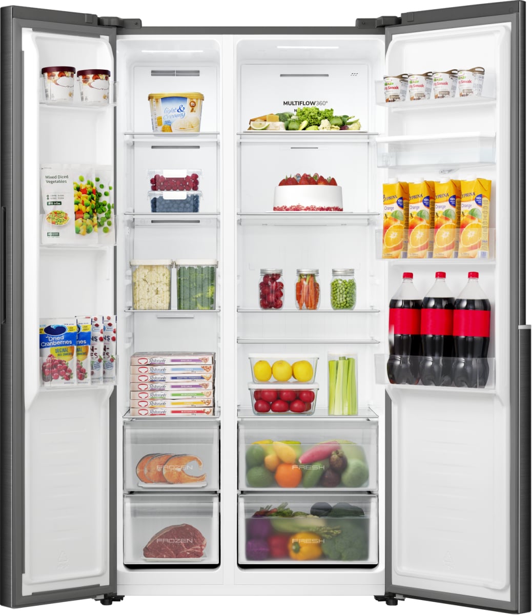 Gorenje SN954E2WDB amerikaanse koelkast Vrijstaand 541 l Zwart DHZ5232 - Afbeelding 4