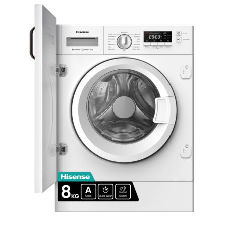 Hisense WF3M841BWI wasmachine Voorlader 8 kg 1400 RPM Wit