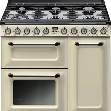 Smeg TR93P - Gasfornuis - 90 cm - Crème