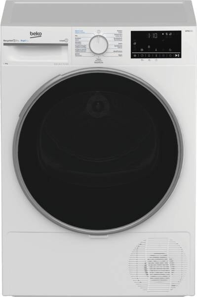 Beko B5T49924W2 wasdroger Vrijstaand Voorlader 9 kg Wit DHZBEKO009