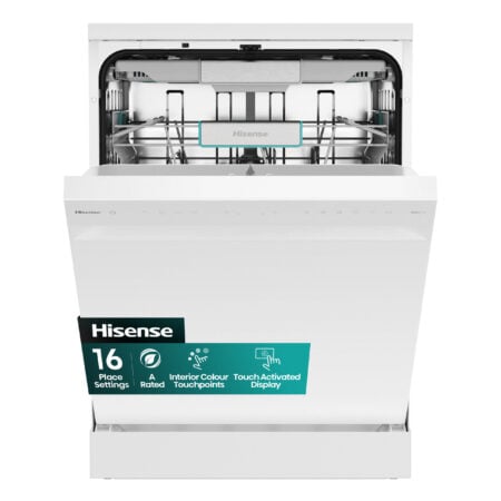 Hisense HS673A90WUK vaatwasser Vrijstaand 16 couverts